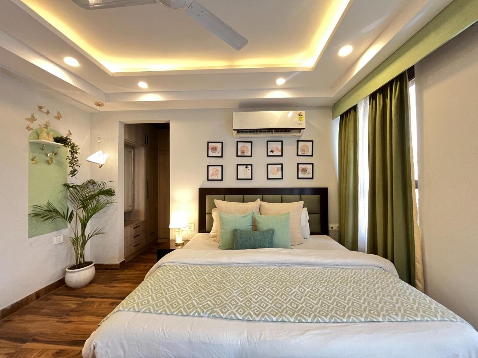 Bedchambers Serviced Apartments, Sector 38 Gurgaon Dış mekan fotoğraf